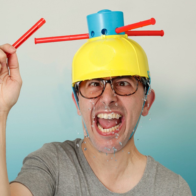 Party Games Jogos - Chapeau de jeu Wet Head, défi