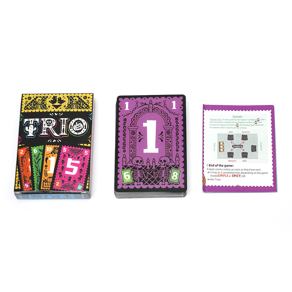 Trio, jeu de cartes familial s - Party Games List avis et prix