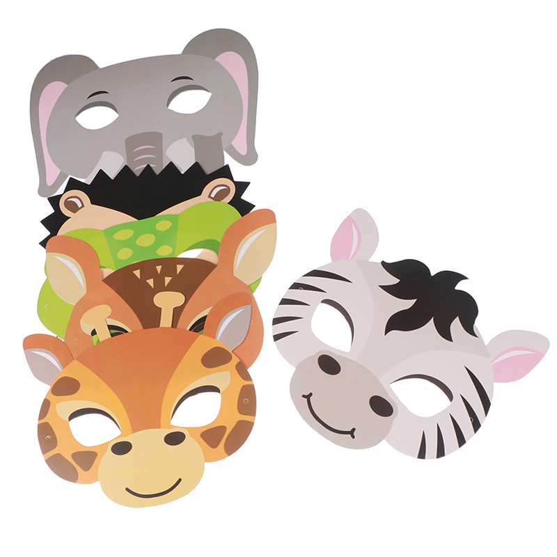 Masques animaux de la Jungle,  - Zoo Party Games avis et prix