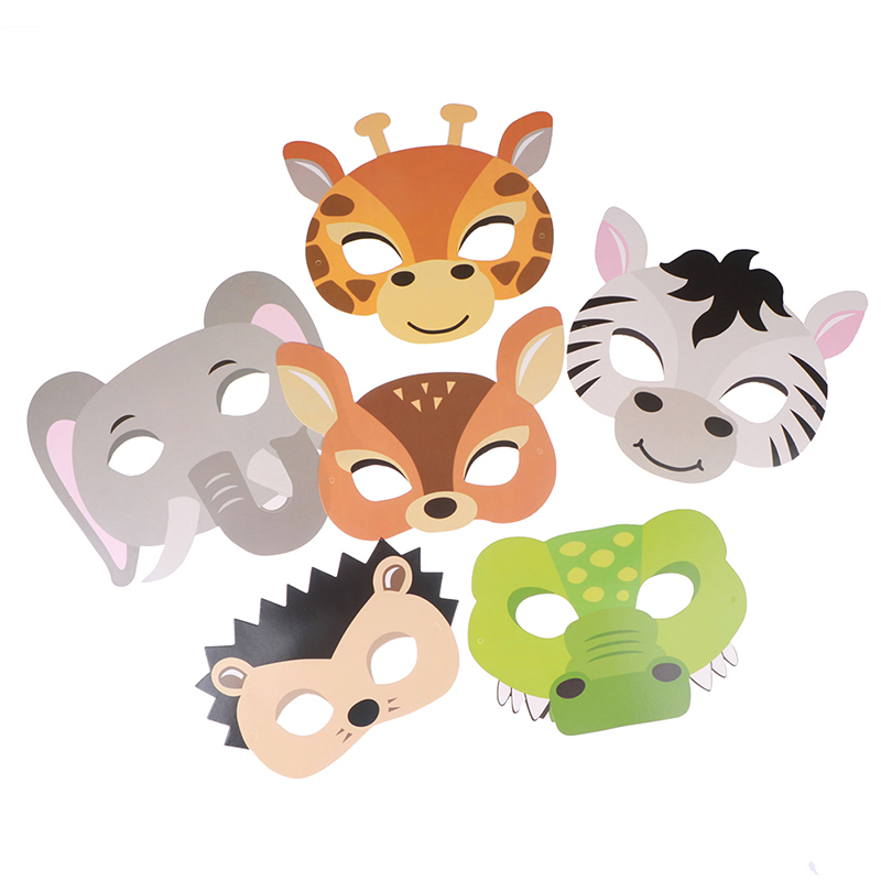 Masques animaux de la Jungle,  - Zoo Party Games avis et prix
