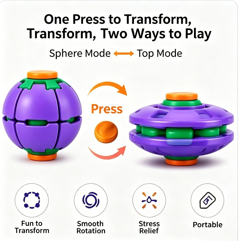 Balle Fidget Spinner Transform - Party Games Spy avis et prix