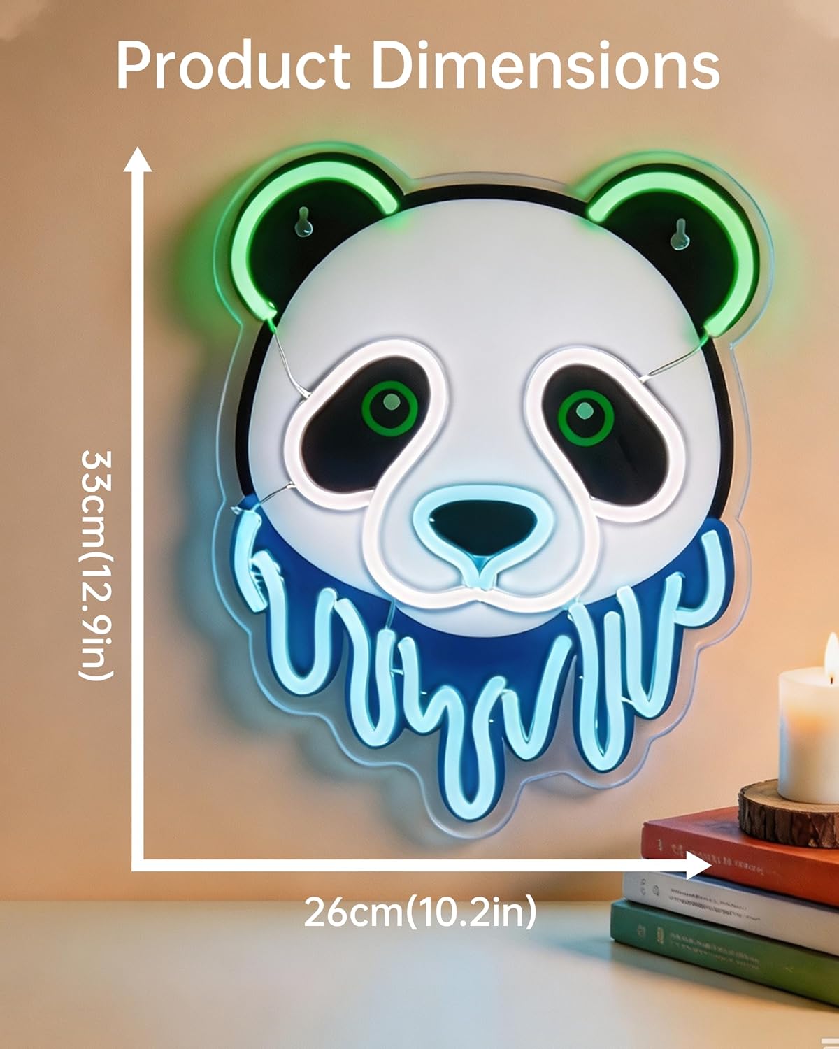 Panda LED Neon Sign USB Neon L - Zoo Party Games avis et prix