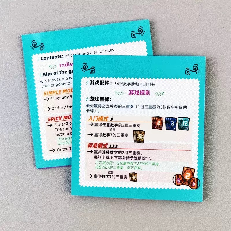 Trio, Gameon de cartes familia - Party Games List avis et prix