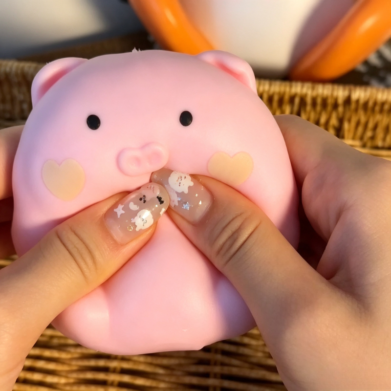 Balle Squishy Cochon Rose Crou - Party Games Spy avis et prix