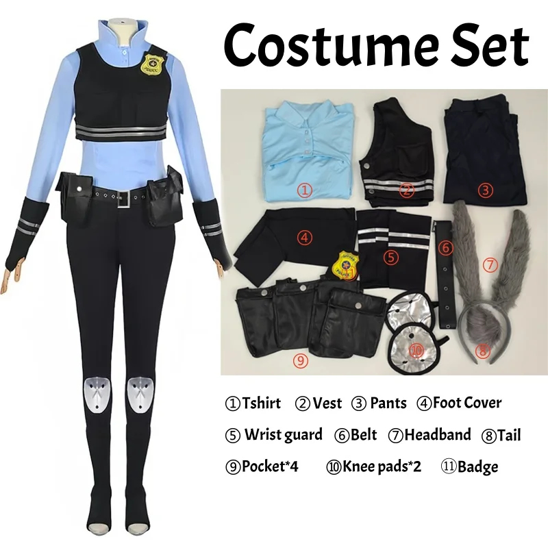 ☣ Nouveau Costume Judy Hopson  - Zoo Party Games avis et prix